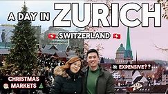 ZURICH SWITZERLAND WALKING TOUR 4K: THINGS TO DO + OLD TOWN + CHRISTMAS MARKETS | EUROPE VLOG 2023
