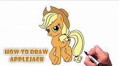 How to Draw Applejack from My Little Pony | Step by step