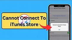 Fix Cannot Connect To iTunes Store Error | ITunes Store Not Opening | iTunes Store Not Working |2023