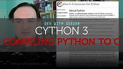 Cython 3.0: Compiling Python to C, the next generation