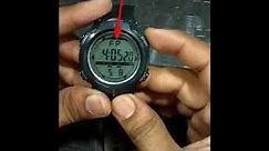 How To Set Time Digital Watch