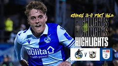 Match Highlights | Rovers 3-0 Port Vale