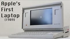 The $21,000 Apple Laptop from 1989 - First Apple Laptop - Macintosh Portable