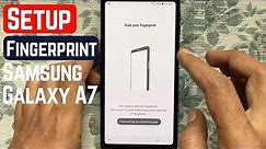 Samsung Galaxy A7 (2018) - Fingerprint Sensor Setup