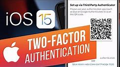 How to Use Two-Factor Authentication in iOS 15 | How to Turn on 2FA on Facebook [Example]