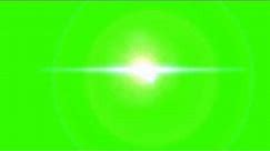 Lens Flare Green Screen 2 ANIMATION FREE FOOTAGE HD