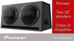 Pioneer TS-WX1220AH - 2 Twelves Powered Sub - What's in the Box?