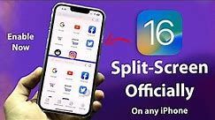 How to Enable Split Screen Multitasking on any iPhone (iOS 16)