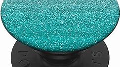 Teal - blue - Silver Gradient PopSockets PopGrip: Swappable Grip for Phones & Tablets PopSockets Standard PopGrip