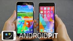 iPhone 6 vs Galaxy S5 : test comparatif complet