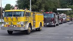 Antique Fire Apparatus Lights & Sirens Parade 47th Annual Pennsylvania Pump Primers Muster
