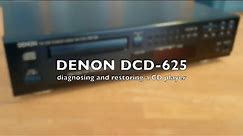 Repairing a CD player DENON DCD-625