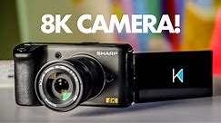 Sharp 8K Camera First Look! CES 2019 - Kinotika