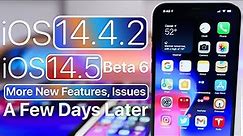 iOS 14.4.2 and iOS 14.5 Beta 6 - More New Features, Issues and A Few Days Later