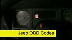 Jeep Wrangler YJ OBD Codes How To DIY