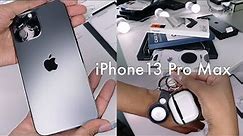 iPhone 13 Pro Max Unboxing & Apple Accessories 📱