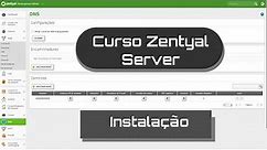 Curso Zentyal Server - Instalação