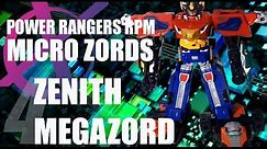 Power Rangers RPM Micro Zords reviews (combo special) pt 4- Zenith Micro Megazord