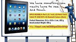 The New Apple iPad 3 WiFi+4G 64gb Black Review + Bonus