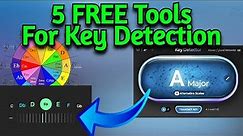 5 FREE Key Detection Tools - Alternatives to Key Detector VST Plugin by Waves Audio - Tutorial