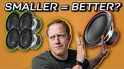 You should use a SMALLER SUBWOOFER! 5 Reasons WHY!