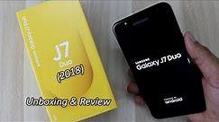Samsung Galaxy J7 DUO (2018) Unboxing & Full Review !! HINDI