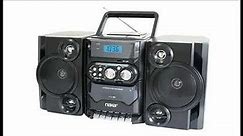 Naxa Electronics NPB-428A Portable MP3/CD Player with AM/FM Stereo Radio and Cassette ...