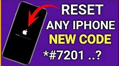 Reset Any iPhone New Code \ How To Unavailable Iphone Reset Without Computer