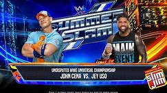 Epic Showdown: John Cena vs. Jimmy Uso Championship Match
