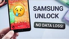How to Unlock Samsung Phone Forgot Password without Losing Data