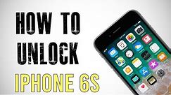 How To Unlock iPhone 6S Any Carrier or Country (Re-Upload)