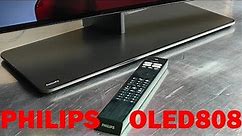 Philips 55OLED808 First Look with Google TV and all new Ambilight TV 2023