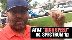 Who's got the Fastest Internet? AT&T "High Speed" internet vs. Spectrum 1g internet.