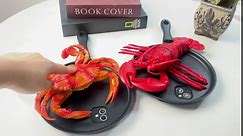 TRADAY Frying Pan Phone Case for iPhone 7/8/SE Funny Lobster Skillet Phone Case Novelty Food Phone Case