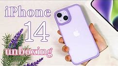  iPhone14 purple + accessories | unboxing✨11Pro→14