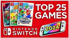Top 25 BEST Nintendo Switch Games in 2024