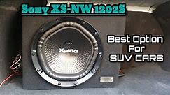 Sony XS-NW 1202s box subwoofer review