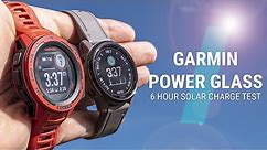 GARMIN Power Glass Solar Review // Does it actually work?