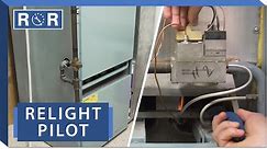 Furnace - How to Relight a Pilot Light | Repair and Replace