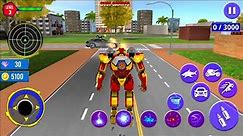 Shark Robot Car Game - Tornado Robot Bike Games 3D - Android Gameplay