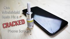Can You Fix Your Phone Screen with a Windshield Repair Kit?.. Does It Work??