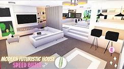 Modern Futuristic House Speed Build Part 1 (Roblox Adopt Me)