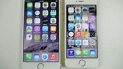 iPhone 6 VS Phone 5S Comparison and SPEED TEST