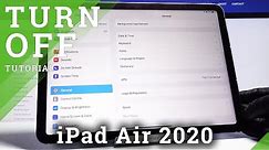 How to Shut Down iPad Air 2020 – Power Off