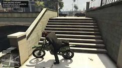 Practicing Wheeling And Stoppie In Grand Theft Auto V