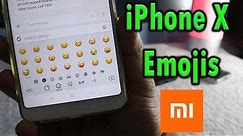 How to use iPhone X Emojis on XIAOMI PHONE | REDMI TIPS & TRICKS 2018