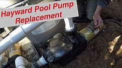 Hayward Superpump Pool Pump Replacement