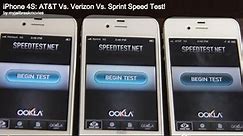 iPhone 4S Speed Test: AT&T Vs. Verizon Vs. Sprint