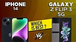 iPhone 14 VS Galaxy Z Flip 3 5G - Full Comparison ⚡Which one is Best