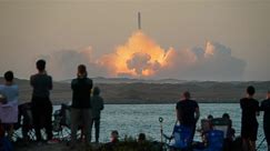 SpaceX's Starship test launch ends in explosions